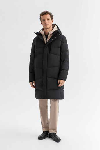 Пуховик с водоотталкивающей обработкой