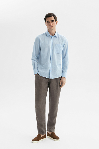 Брюки изо льна