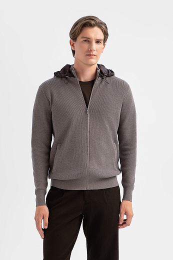 Кардиган из хлопка и кашемира