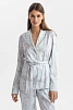 Рубашка пижамная серого цвета