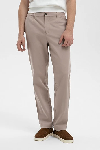 Брюки из тенсела и хлопка