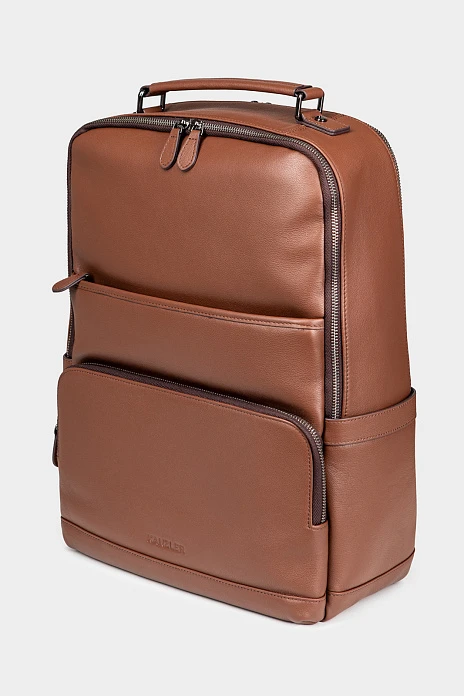 Рюкзак из натуральной кожи, цвет Коричневый