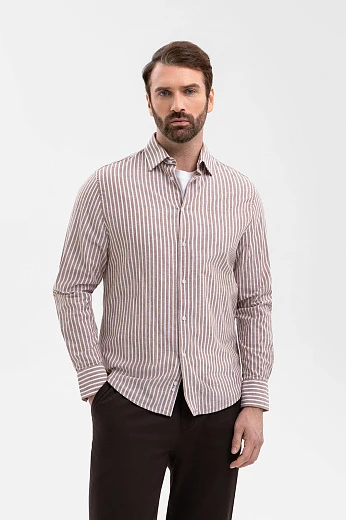 Сорочка из хлопка и льна