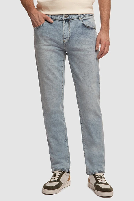 Джинсы, цвет Голубой