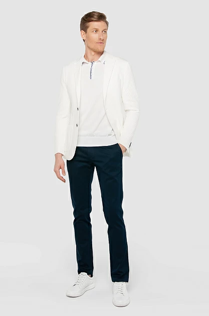 Пиджак Limited edition из хлопка, цвет Белый