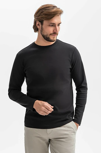 Лонгслив из хлопка