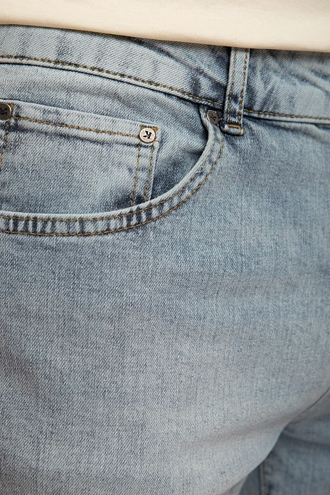 Джинсы, цвет Голубой