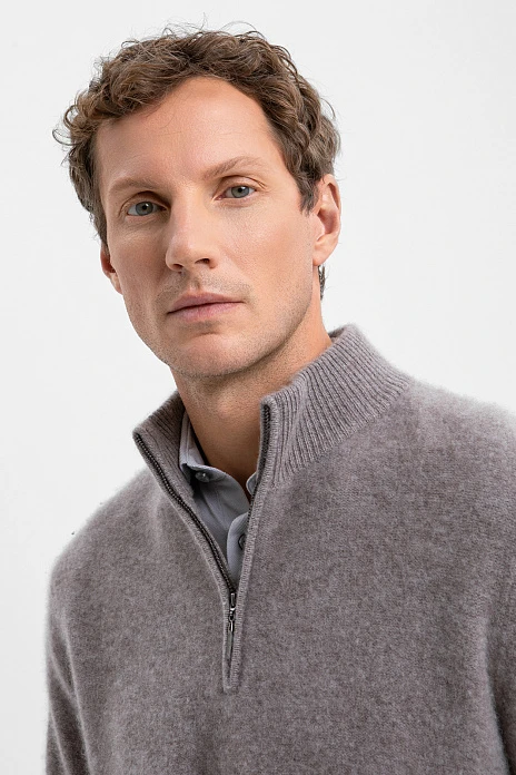 Свитер из кашемира, лимитированная коллекция, цвет Мокко