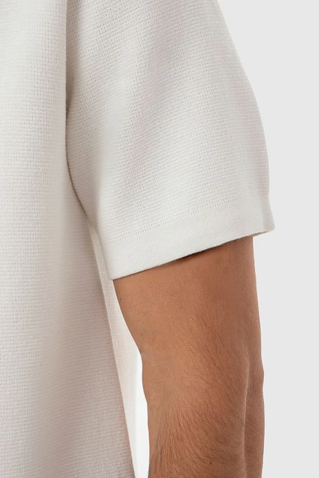 Кардиган из хлопка белого цвета, цвет Белый