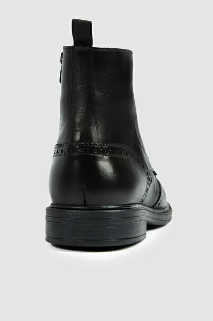 Ботинки из натуральной кожи, цвет Черный