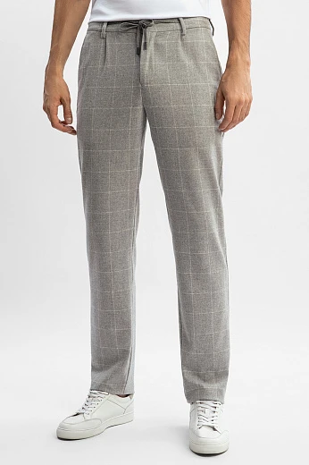 Серые шерстяные брюки, лимитированная коллекция