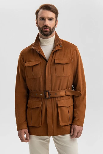 Куртка из алькантары