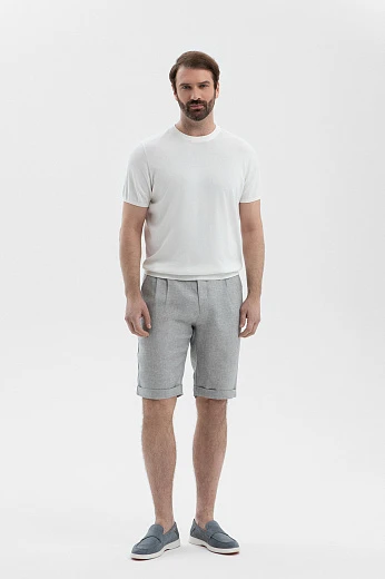 Шорты изо льна