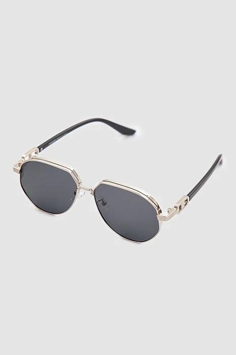 Очки солнцезащитные с поляризацией, цвет Серебряный