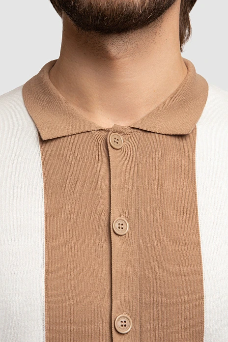 Кардиган из хлопка, лимитированная коллекция, цвет Бежевый