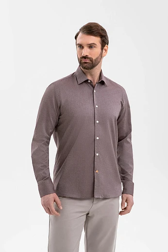 Сорочка из итальянской хлопковой ткани Carlo Bassetti