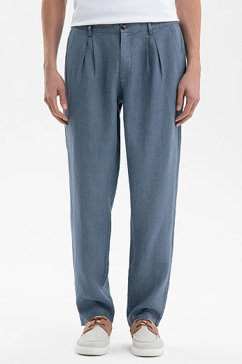 Брюки изо льна