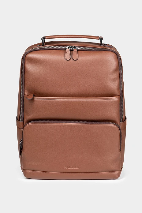 Рюкзак из натуральной кожи, цвет Коричневый